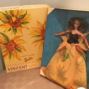 Vincent Van Gogh Sunflower Barbie